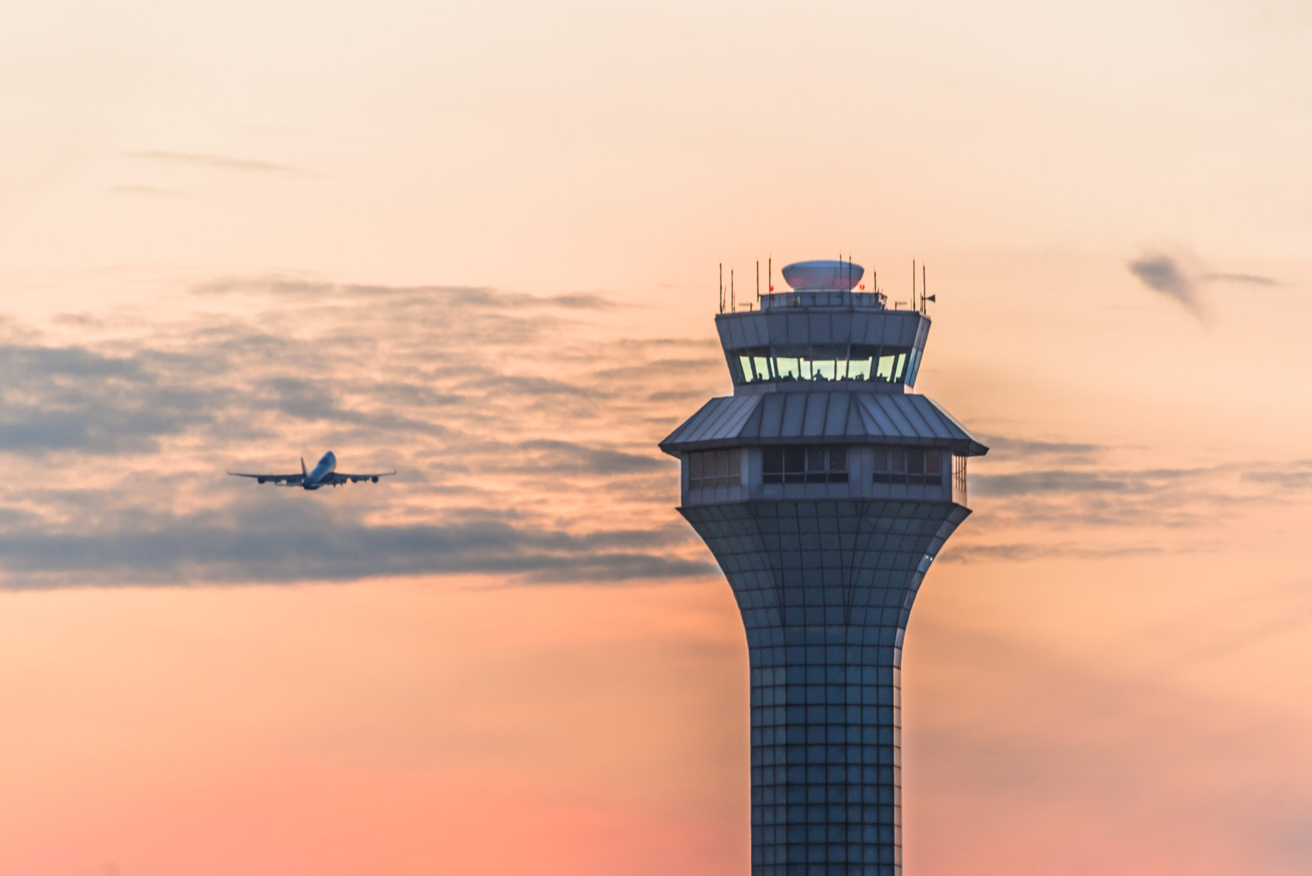 Airport traffic control tower